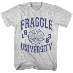Fraggle Rock University 1983 Nostalgic TV Show Graphic T-Shirt